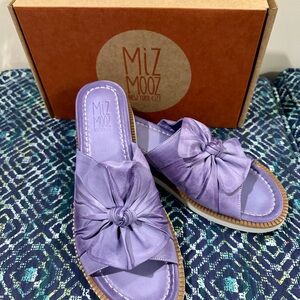 Miz Mooz Women's “Evy” Lavendar Slide Sandals